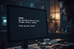 komputer tidak bisa booting