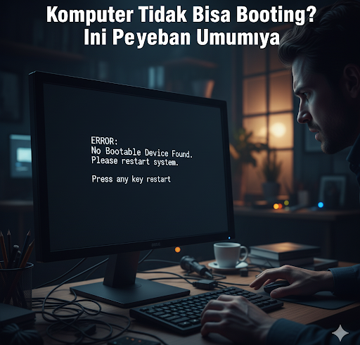 komputer tidak bisa booting